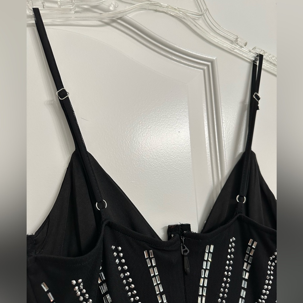 Glitz And Glamour Mini Dress - Picture 4 of 10